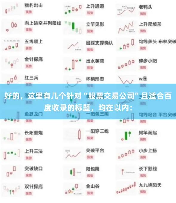 好的，这里有几个针对“股票交易公司”且适合百度收录的标题，均在以内：